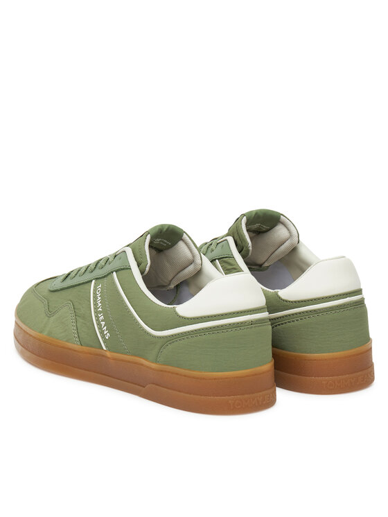 Tommy Jeans Tommy Jeans Laisvalaikio batai The Greenwich Mix Media EM0EM01586 Žalia