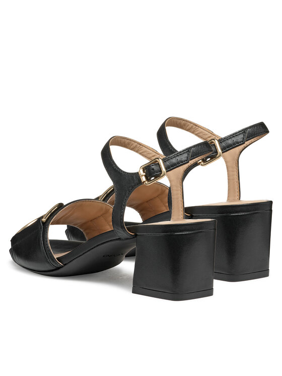 Geox Geox Basutės D New Eraklia 50 D35RNB 000TU C9997 Juoda