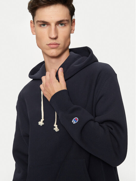 Champion Champion Pulóver 220705 Sötétkék Relaxed Fit