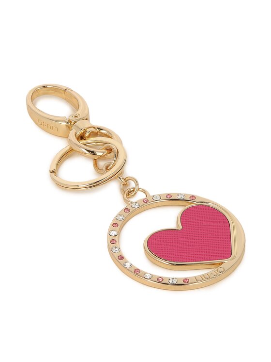 Liu Jo Obesek Heart Key Ring AF3366 A0001 Zlata