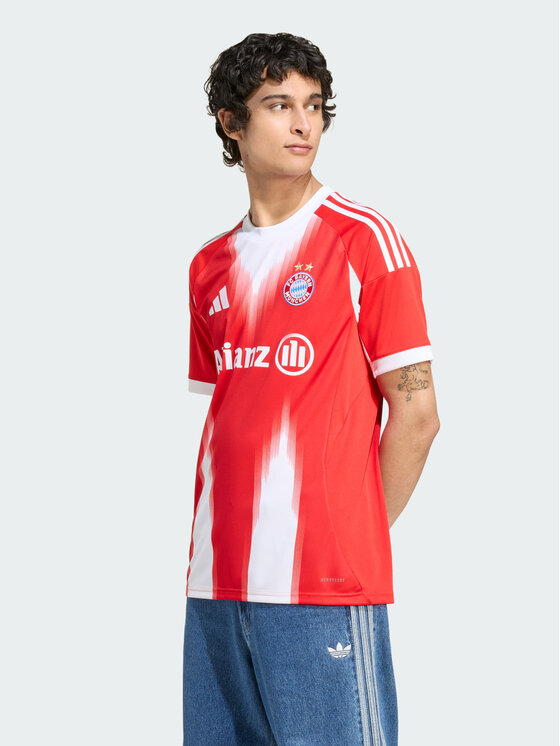 adidas adidas Koszulka techniczna FC Bayern Czerwony Slim Fit