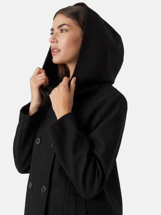Vero Moda Vero Moda Kabát pro přechodné období Fortuneshila 10291044 Černá Regular Fit
