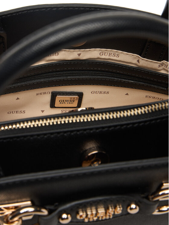 Guess Guess Дамска чанта Mimina HWBG80 15060 Черен