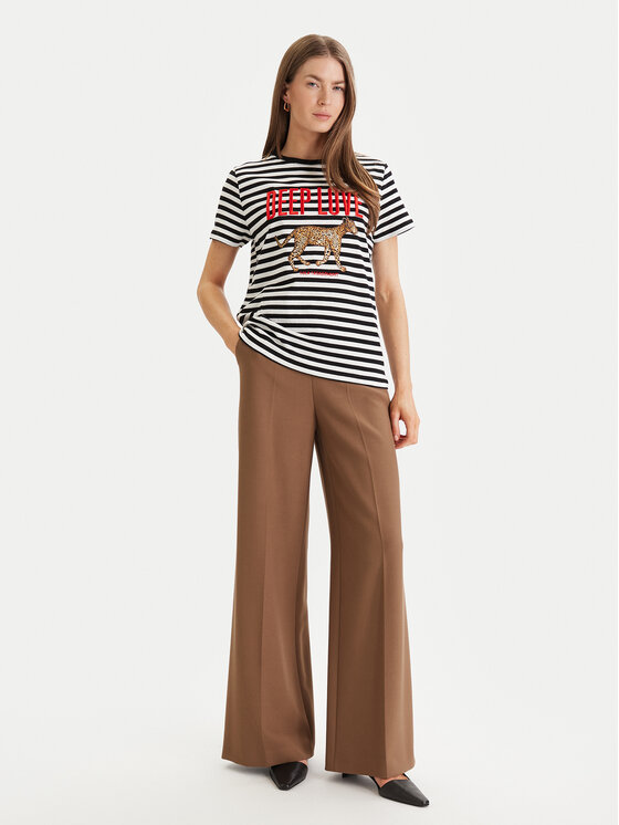 LOLA CASADEMUNT LOLA CASADEMUNT Marškinėliai LS2615107 Juoda Regular Fit