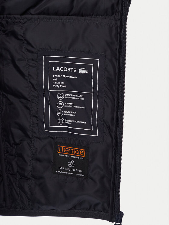 Lacoste Lacoste Kurtka przejściowa BH8714 Granatowy Regular Fit