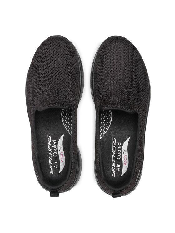 Skechers Skechers Halbschuhe Go Walk Arch Fit 124401/BBK Schwarz