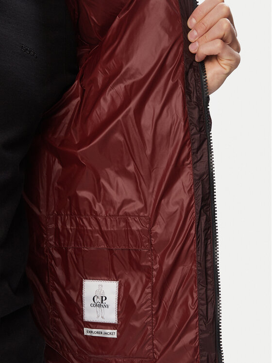 C.P. Company C.P. Company Пухено яке 21CMOW215A110416A Бордо Regular Fit