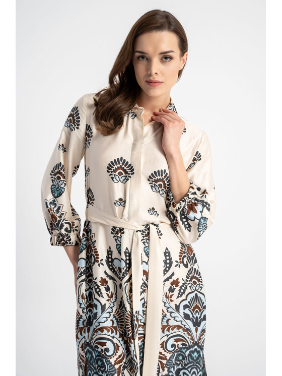 CLICK CLICK Letní šaty 60-6099 Barevná Custome Fit