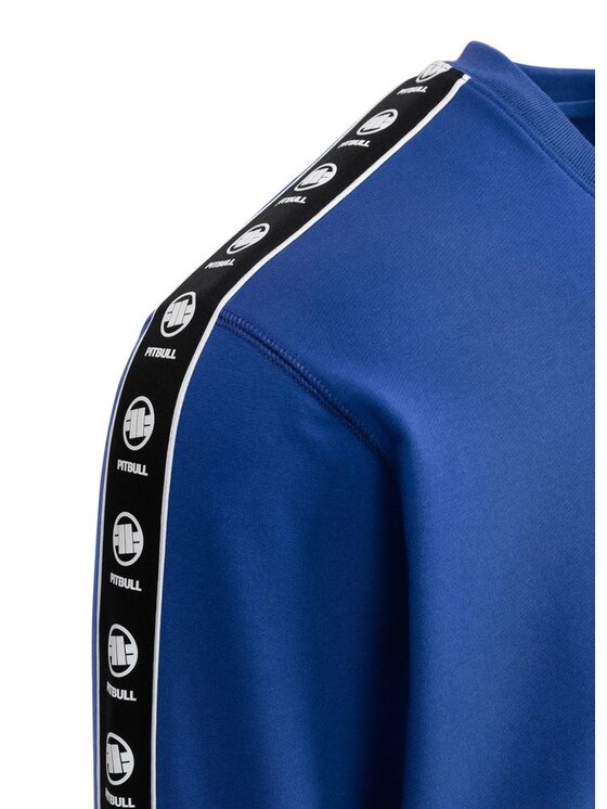 PITBULL PITBULL Bluza Bluza męska TAPE NUGGET S Niebieski Regular Fit