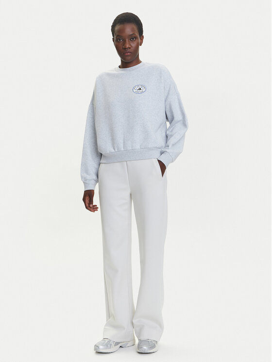 adidas adidas Світшот Farmers Market Graphic JM4210 Сірий Loose Fit