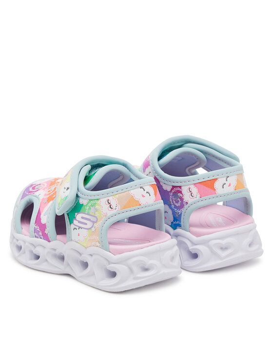 Skechers Skechers Sandale Heart Lights Sandals-Cutie Clouds 302977N/TQMT Tirkizna