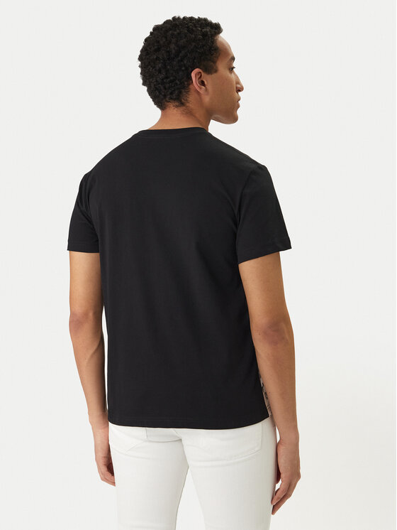 Versace Jeans Couture Versace Jeans Couture Tricou 80GAH6SB JS541 Negru Slim Fit