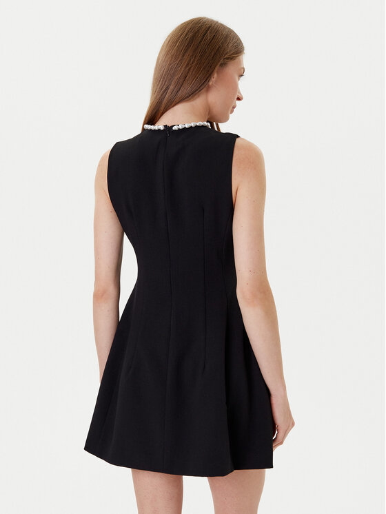 Eleh Eleh Koktejlové šaty ESS250283 Černá Regular Fit