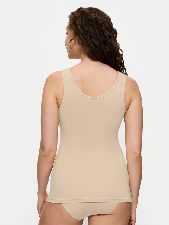 Triumph Triumph Top Sense Of Modal 10224796 Beež Slim Fit