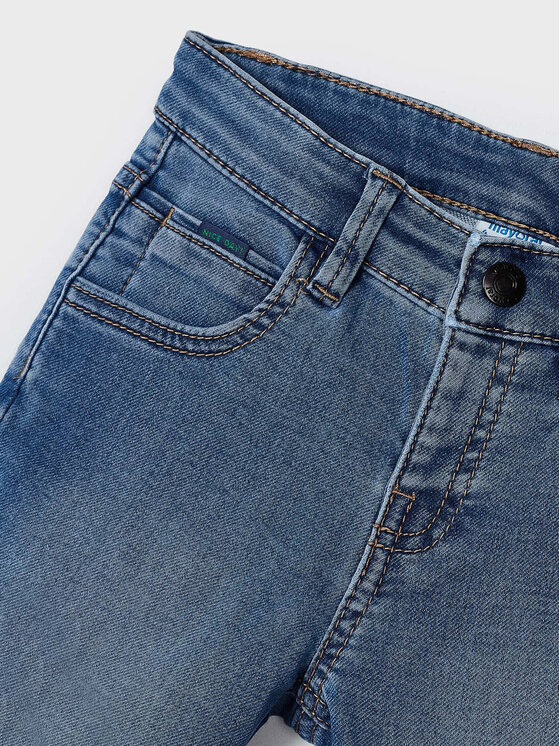 Mayoral Mayoral Jeans kratke hlače 3274 Modra Regular Fit