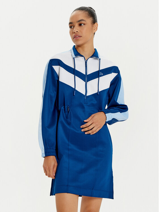 Női Kötött ruha Lacoste, Méret: 34, Kék, EF4946