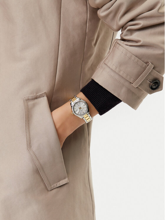 Casio Casio Zegarek LTP-1302PSG-7AVEG Srebrny