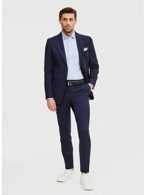 Pako Lorente Pako Lorente Koszula P25SF-1X-006 Niebieski Slim Fit