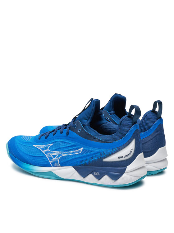 Mizuno Mizuno Buty halowe Wave Luminous 3 V1GA2420 Niebieski