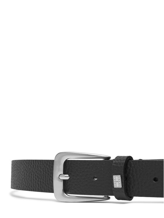 Tommy Jeans Tommy Jeans Ženski pas Tjw Heritage Leather Belt 3.0 AW0AW17586 Črna