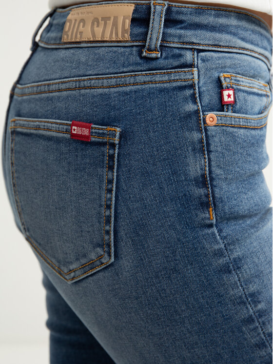 BIG STAR BIG STAR Jeansy LAYLA Granatowy Skinny Fit