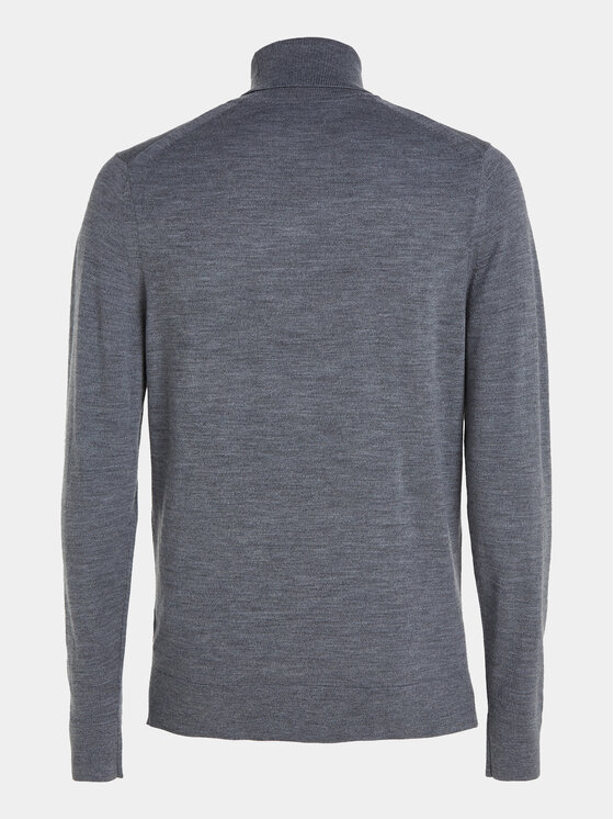 Calvin Klein Calvin Klein Dolčevita Superior K10K110420 Siva Slim Fit