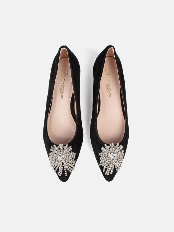 L37 L37 Ballerine LET IT SHINE Nero