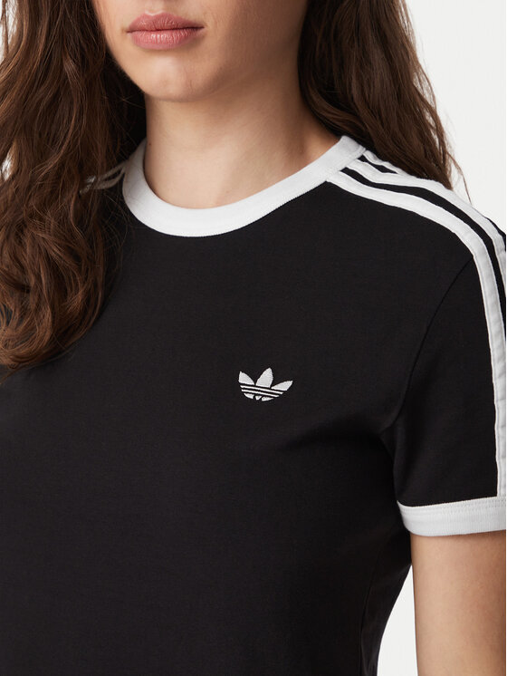 adidas adidas Igapäevane kleit 3 Stripes KD7978 Must Slim Fit