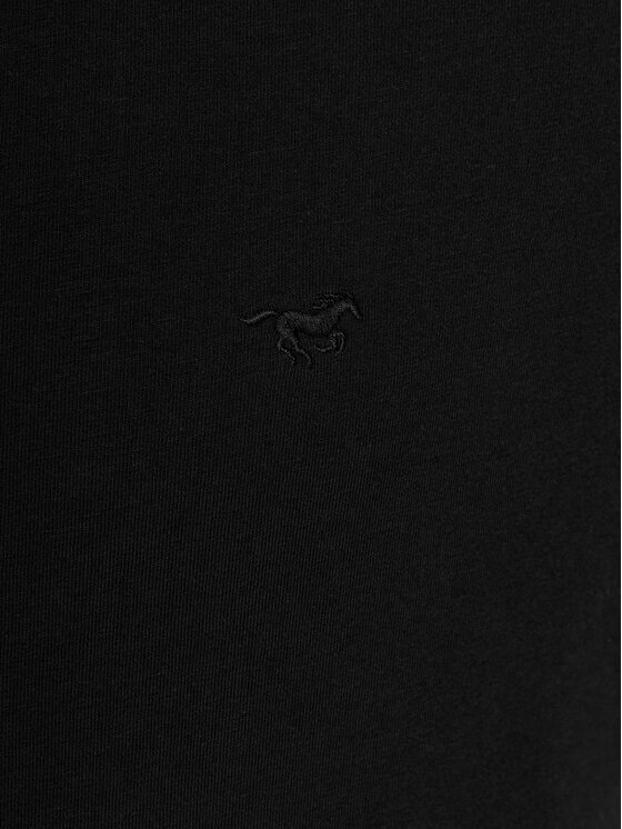 Mustang Mustang 2er-Set T-Shirts 1014664 Schwarz Regular Fit