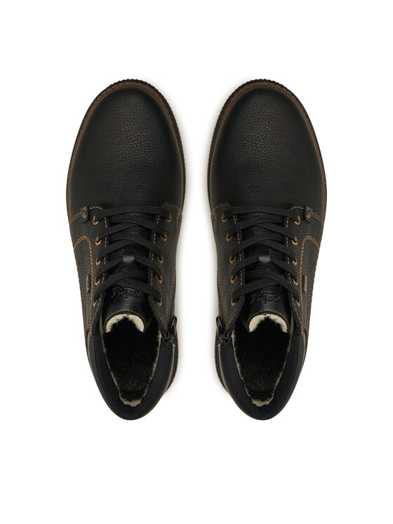 Rieker Rieker Schnürschuhe B3307-00 Schwarz