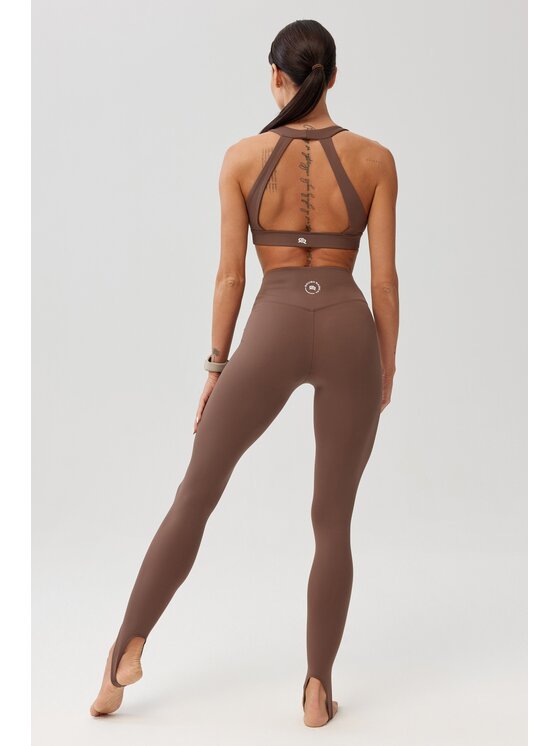 ROUGH RADICAL ROUGH RADICAL Leggings LIVI LONG Marrone Slim Fit