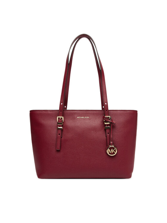 Geantă MICHAEL Michael Kors Quinn 30T5GQNT2L Vișiniu
