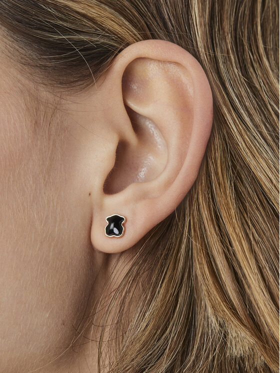 TOUS TOUS Orecchini Motif 1000141500 Nero