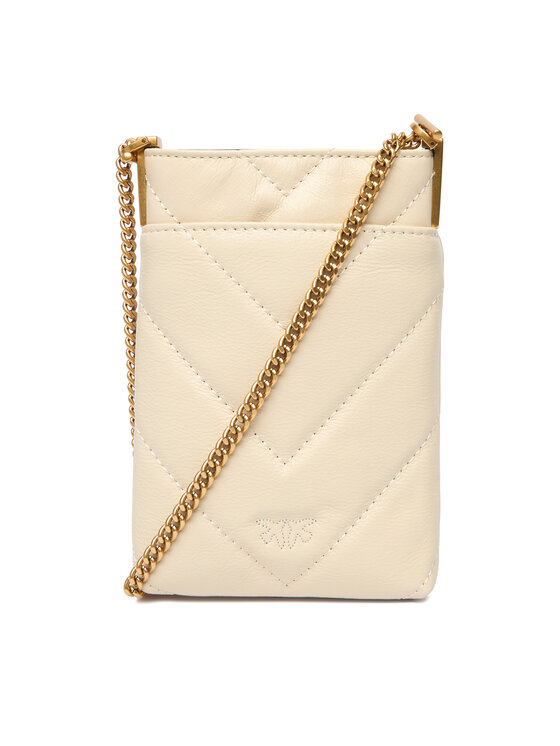 PINKO PINKO Telefontartó táska Phone Case PCPL 105358 A2W2 Krém