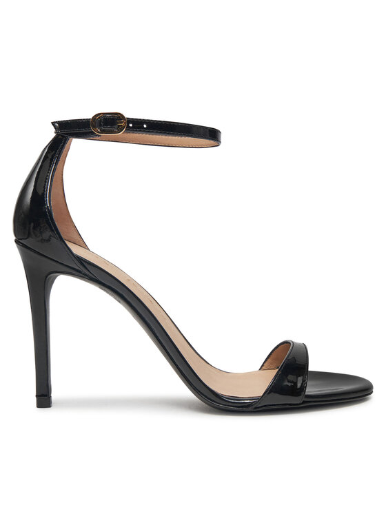 Női Szandál Stuart Weitzman, Méret: 41, Fekete, Nudist II Sandal SJ995
