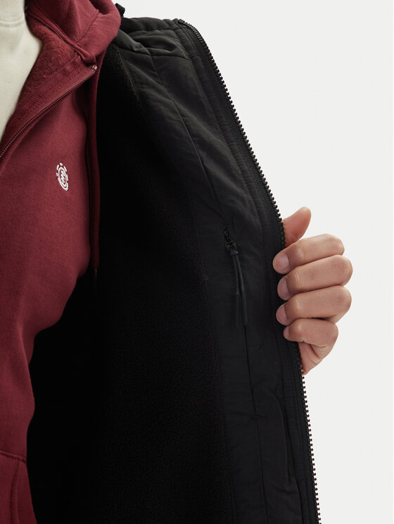 Element Element Vetrovka Adler 2.0 Polar ELYJK00274 Črna Regular Fit