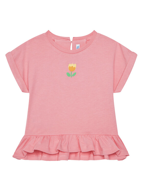 Mayoral Mayoral 2er-Set T-Shirts und Shorts 1206 Rosa Regular Fit