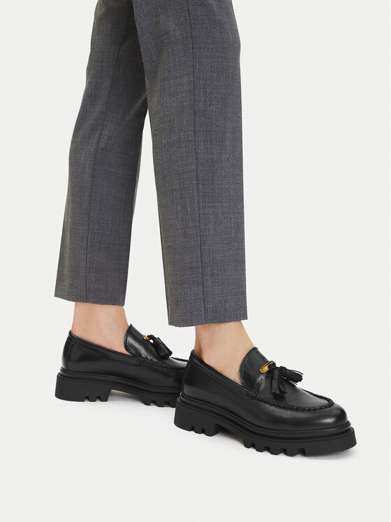 Badura Badura Loafers EO-AUBRE-01 Μαύρο