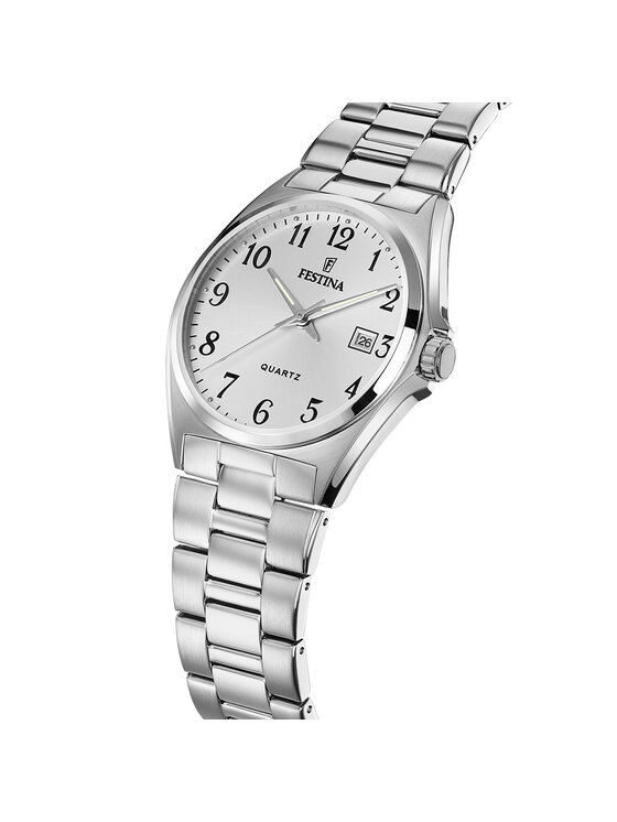 Festina Festina Zegarek F20552-1 Srebrny