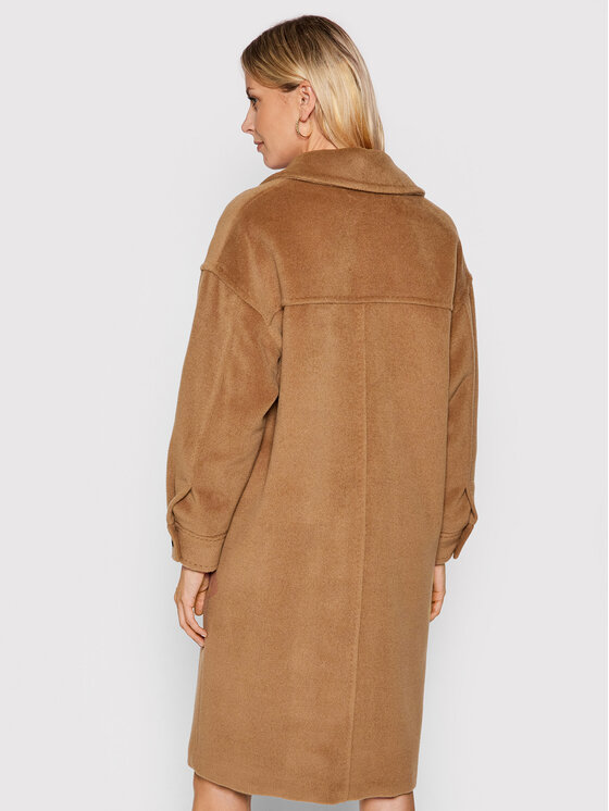 Marella Marella Μάλλινο παλτό Azzorre 30160616 Καφέ Regular Fit