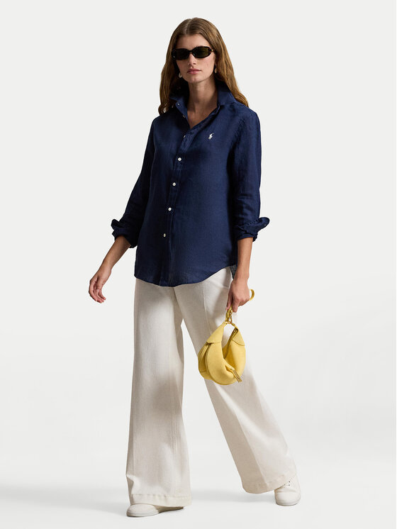 Polo Ralph Lauren Polo Ralph Lauren Риза 211970730519 Тъмносин Classic Fit