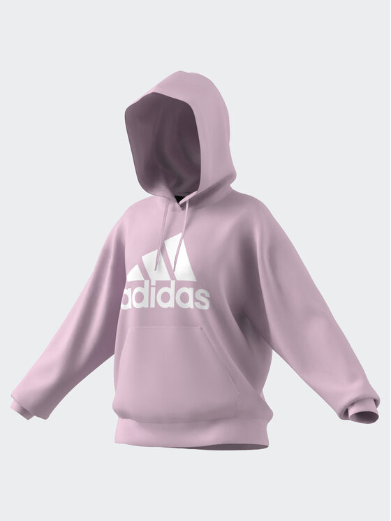 adidas adidas Sweatshirt Essentials Big Logo Oversized French Terry Hoodie IL3319 Rosa Loose Fit