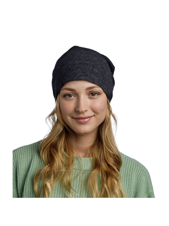 Buff Buff Berretto Merino Fleece Hat Beanie Nero