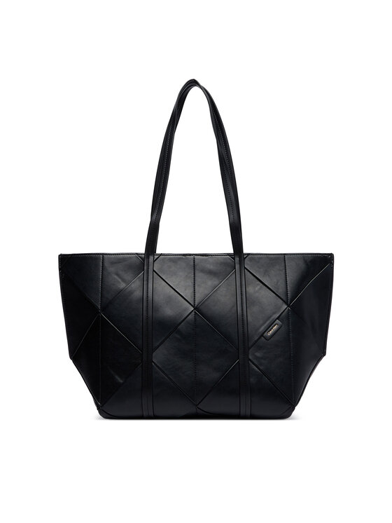Calvin Klein Calvin Klein Táska Woven Medium Carryall LV04F3548G Fekete