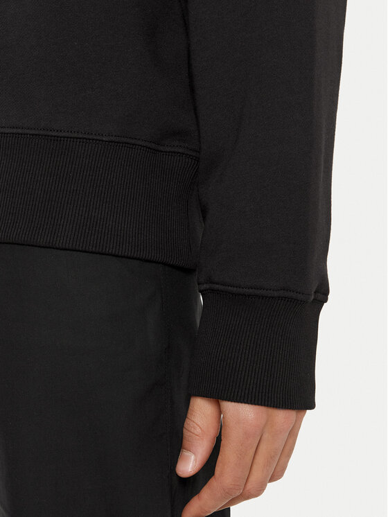 Versace Jeans Couture Versace Jeans Couture Džemperis ar kapuci 78GAIT05 Melns Regular Fit