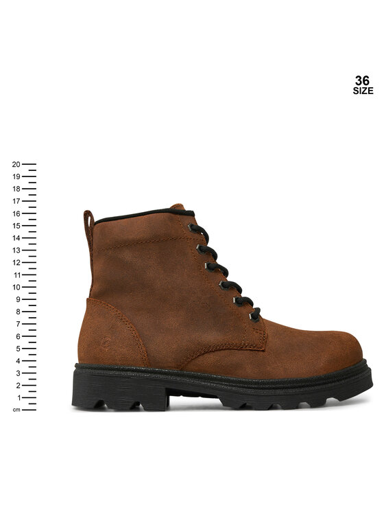 ECCO ECCO Kotníková obuv Grainer K 72822305014 Hnědá