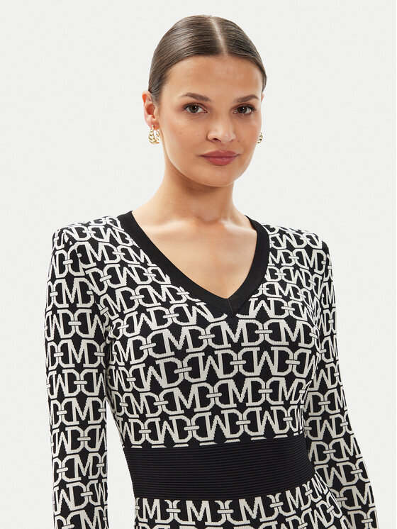 Marciano Guess Marciano Guess Трикотажна сукня 4YGK74 5036Z Чорний Regular Fit