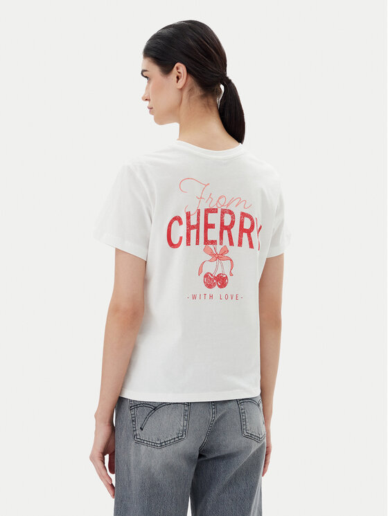 JDY JDY T-Shirt Daisy 15348400 Biały Regular Fit