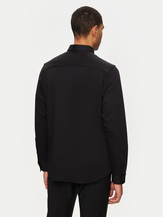 Calvin Klein Calvin Klein Πουκάμισο K10K113339 Μαύρο Regular Fit
