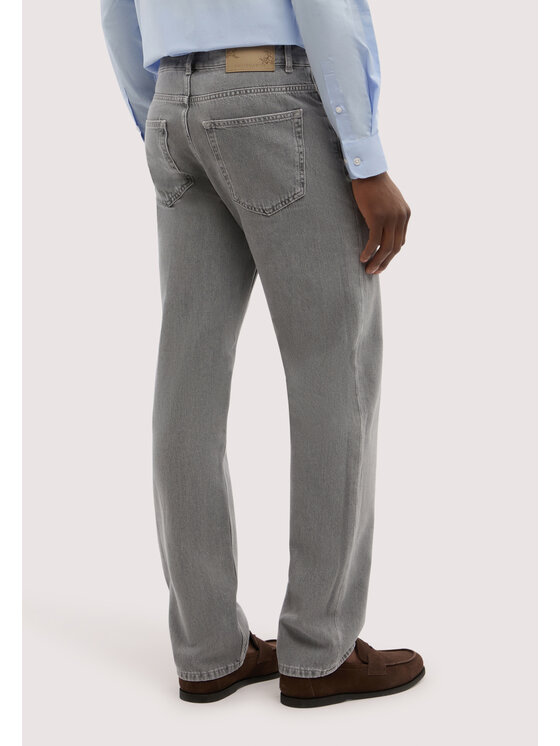 Trussardi Trussardi Jeansy P404H804858N0DG Szary Regular Fit